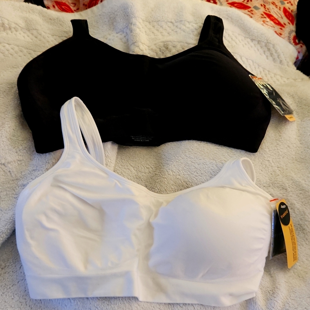 2 shapermint truekind no underwire bras 3x brand new